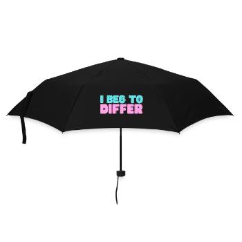 Je ne suis pas d’accord - Ove Sundberg - Parapluie standard - noir - Devant
