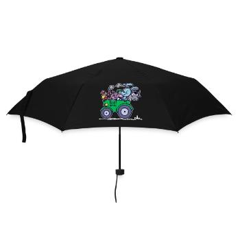 Agricultural Machinery Statement Farming Farm Tractor - Umbrella (small) - black - Front
