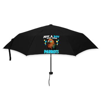 Juste un garçon qui aime les perroquets - Parapluie standard - noir - Devant