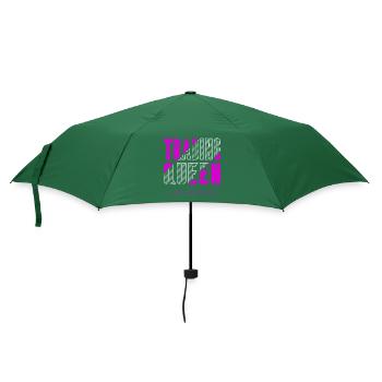 Trading Königin - Regenschirm (klein) - Flaschengrün - Vorne