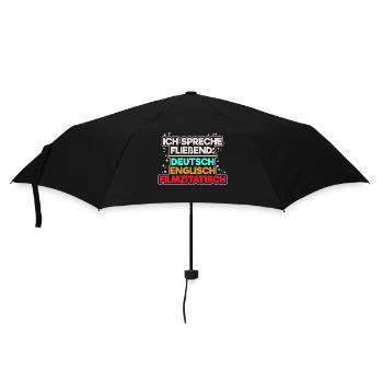 Fernsehabend Kino Movies Statement Kinoabend Filme - Regenschirm (klein) - Schwarz - Vorne