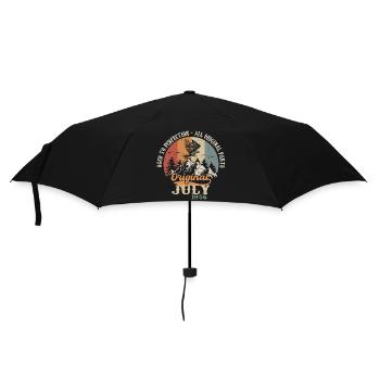 Juillet 1956 Cadeau d’anniversaire Juillet 1956 Original - Parapluie standard - noir - Devant