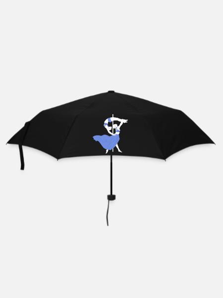 Pole Dance Blue Impression - Parapluie standard - noir