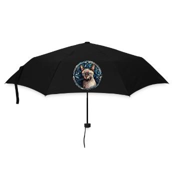 Burma-Katzenrasse Aquarellglas - Regenschirm (klein) - Schwarz - Vorne