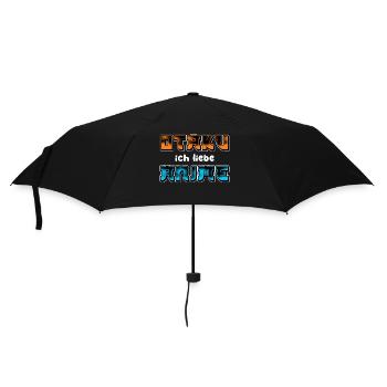 Manga Déclaration Anime Comic Otaku Japonais - Parapluie standard - noir - Devant