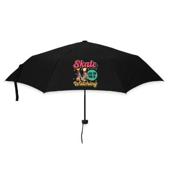 design de patins à roulettes - Parapluie standard - noir - Devant