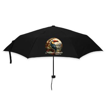 Style rétro du parc national Manuel Antonio - Parapluie standard - noir - Devant