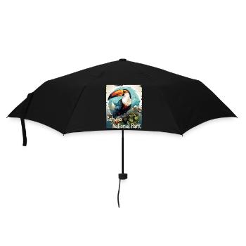 Toucan du parc national de Cahuita - Parapluie standard - noir - Devant