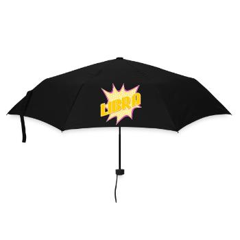 ZODIAC SUN SIGN LIBRA SEPTEMBER OCTOBER - Umbrella (small) - black - Front