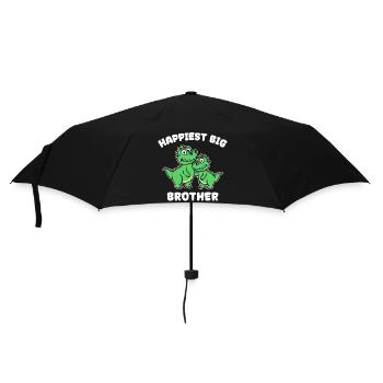 Frère et sœur Amour Dino Déclaration Big Brother - Parapluie standard - noir - Devant