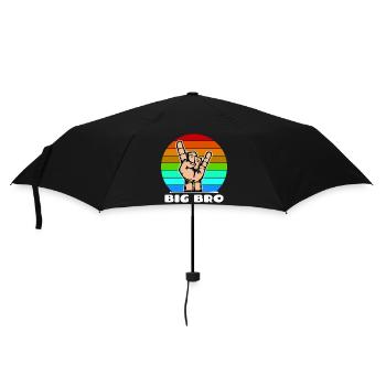 Big Brother Brother Coeur Cool Dire Bro - Parapluie standard - noir - Devant