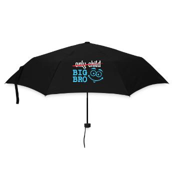 Déclaration fraternelle Enfant seul Frère Frère Coeur - Parapluie standard - noir - Devant