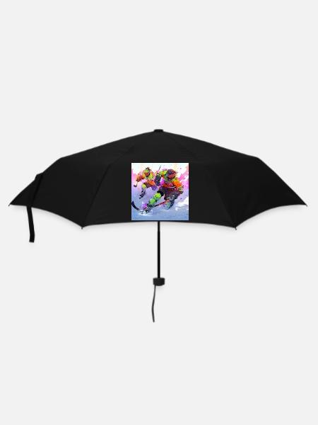 Hockey Stricker - Umbrella (small) - black