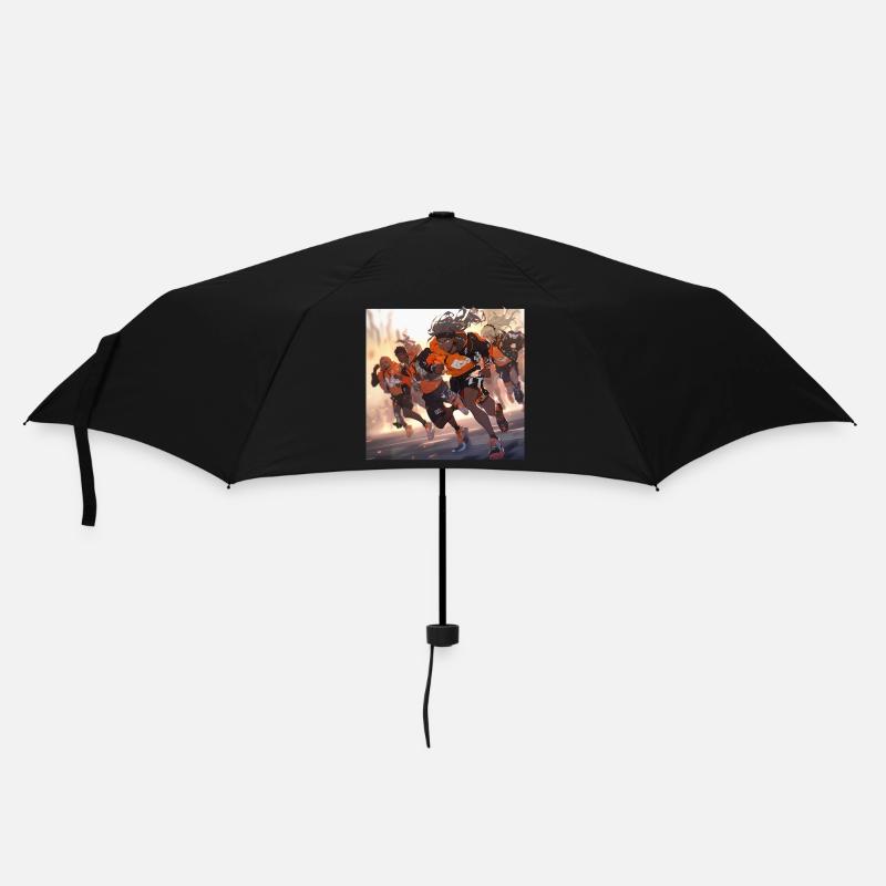 Final sprint! - Umbrella (small) - black