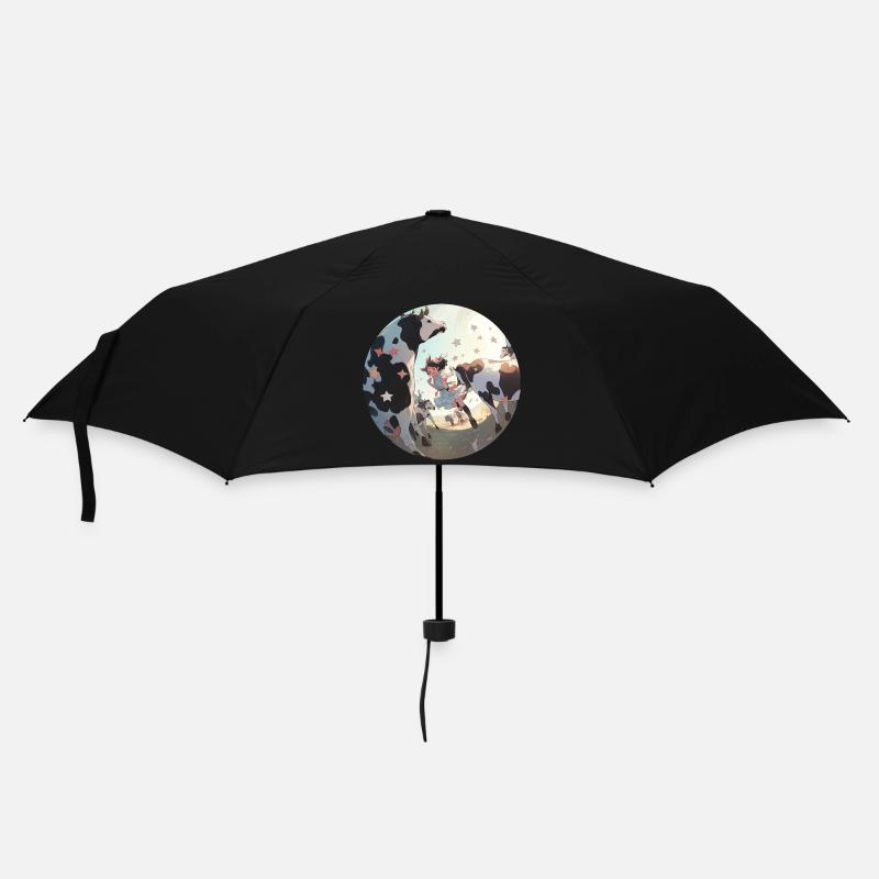 The Starry Cow Farm - Umbrella (small) - black