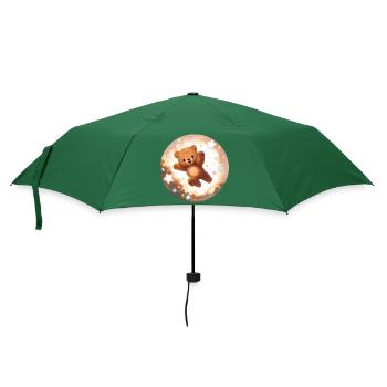 Teddy bear! - Umbrella (small) - bottlegreen - Front