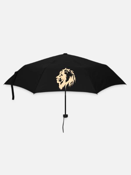 King of the Cats (sand) - Umbrella (small) - black