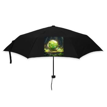 Au coeur de la jungle - Parapluie standard - noir - Devant