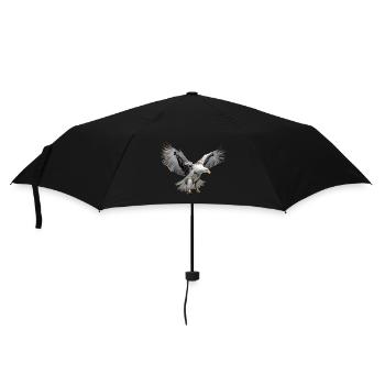 Eagle Majestic Bird of Prey Golden Eagle - Umbrella (small) - black - Front