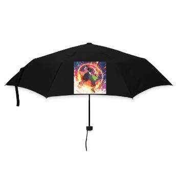 Fire Dance - Umbrella (small) - black - Front