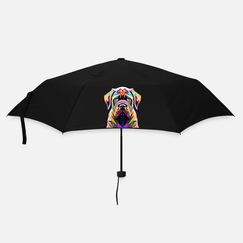 Carne Corso - Regenschirm (klein) - Schwarz