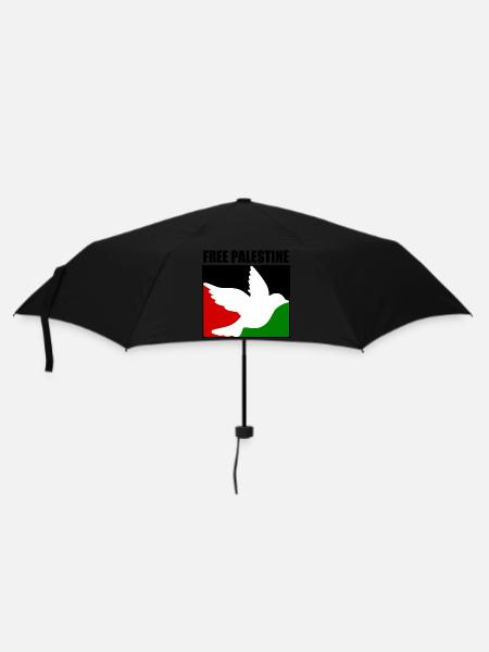 Free palestine - Parapluie standard - noir