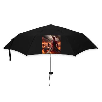 Follow Me to the Abyss - Infernal Devil's Pact #02 - Umbrella (small) - black - Front
