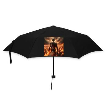 Follow Me to the Abyss - Infernal Devil's Pact #03 - Umbrella (small) - black - Front