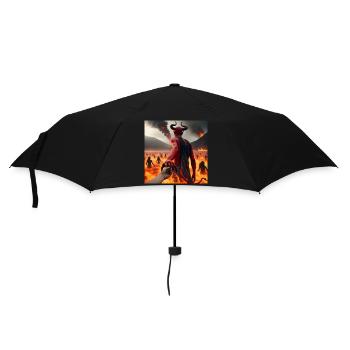 Follow Me to the Abyss - Infernal Devil's Pact #15 - Umbrella (small) - black - Front