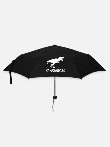 T shirt humoristique papasaurus - Parapluie standard - noir
