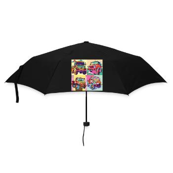 Unimog - Evolution - Warhol - Universal Motorized Tool - Umbrella (small) - black - Front