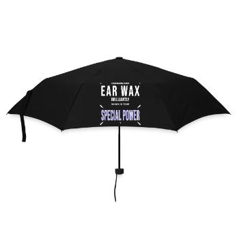Ear Doctor Ears Earwax Gift Funny - Umbrella (small) - black - Front