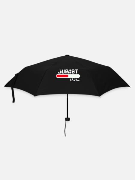 Karriere Jurist Statement Beruf Arbeiter Erfolg - Regenschirm (klein) - Schwarz