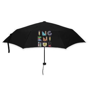 Engineer Job Profession Career Work Success - Umbrella (small) - black - Front