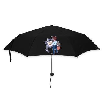 Project Manager Career Work Job Earn Money - Umbrella (small) - black - Front