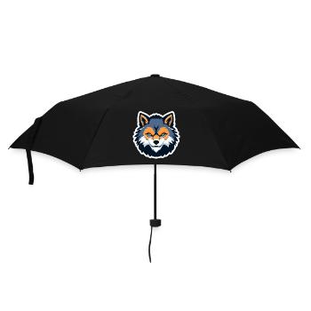 loup-garou Halloween illustration - Parapluie standard - noir - Devant