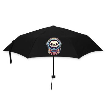 Illustration d’astronaute paresseux - Parapluie standard - noir - Devant