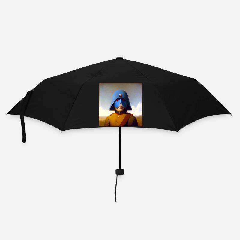 Surreal 10 - Regenschirm (klein) - Schwarz