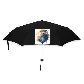 Wolves - Umbrella (small) - black - Front