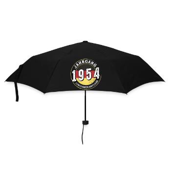 Limitierte Auflage 70 years old Jahrgangs 1954 - Umbrella (small) - black - Front