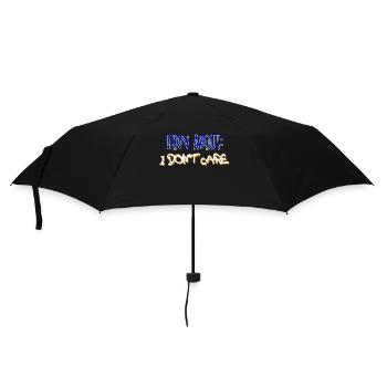 I don't care about the indifferent statement - Umbrella (small) - black - Front