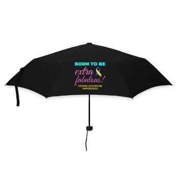 La sensibilisation au syndrome de Down est très fabuleuse - Parapluie standard - noir - Devant