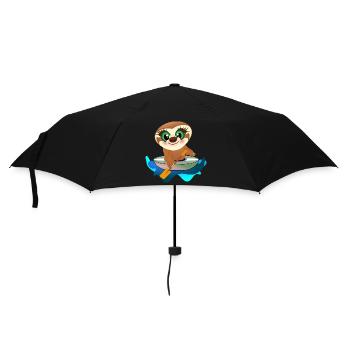 KIDS KAYAK CANOE SLOTH - Umbrella (small) - black - Front