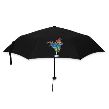 Animal Lover, Pet, Parrot, Animal, Bird, Zoo - Umbrella (small) - black - Front