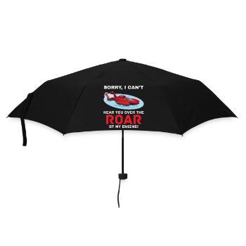 Hydroplane, Bateau, Course, Moteur, Rugissement, Sports nautiques - Parapluie standard - noir - Devant
