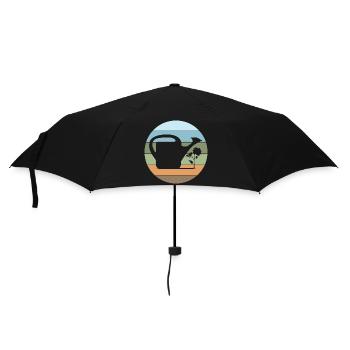Watering Can Gardener Garden Love Flowers Plants - Umbrella (small) - black - Front