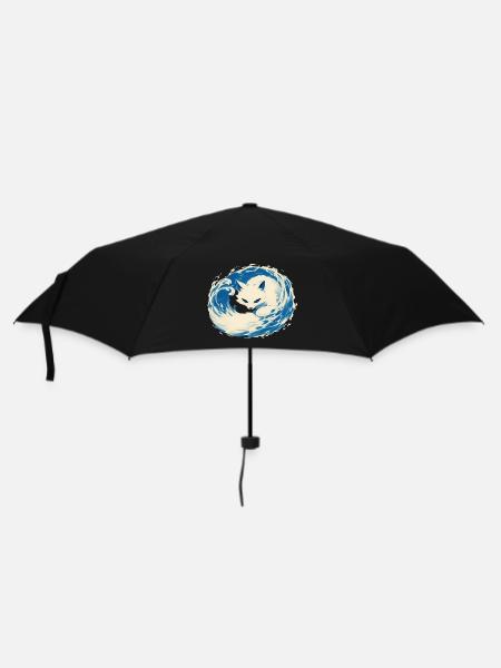 White Fox - Umbrella (small) - black