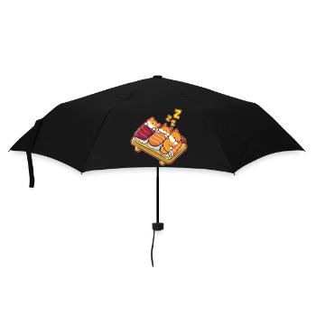 Shiba Inu Dog Sushi Japan Akita I Gift - Umbrella (small) - black - Front