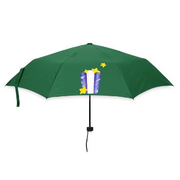 Star bag! - Umbrella (small) - bottlegreen - Front