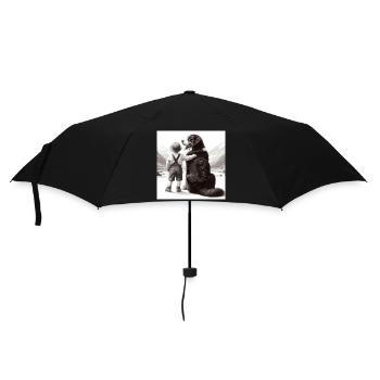 Bernese mountain dog - Umbrella (small) - black - Front
